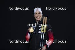 22.02.2020, Antholz, Italy (ITA): Synnoeve Solemdal (NOR) - IBU world championships biathlon, medals, Antholz (ITA). www.nordicfocus.com. © Manzoni/NordicFocus. Every downloaded picture is fee-liable.