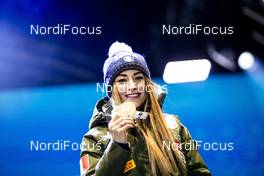 13.02.2020, Antholz, Italy (ITA): Dorothea Wierer (ITA) - IBU world championships biathlon, medals, Antholz (ITA). www.nordicfocus.com. © Modica/NordicFocus. Every downloaded picture is fee-liable.