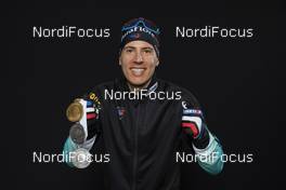 23.02.2020, Antholz, Italy (ITA): Quentin Fillon Maillet (FRA) - IBU world championships biathlon, medals, Antholz (ITA). www.nordicfocus.com. © Manzoni/NordicFocus. Every downloaded picture is fee-liable.