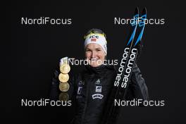18.02.2020, Antholz, Italy (ITA): Marte Olsbu Roeiseland (NOR) - IBU World Championships Biathlon, medals, Antholz (ITA). www.nordicfocus.com. © Manzoni/NordicFocus. Every downloaded picture is fee-liable.