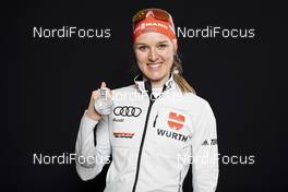 16.02.2020, Antholz, Italy (ITA): Denise Herrmann (GER) - IBU World Championships Biathlon, medals, Antholz/Anterselva (ITA). Handout International Biathlon Union. © Manzoni/IBU