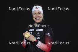 22.02.2020, Antholz, Italy (ITA): Synnoeve Solemdal (NOR) - IBU world championships biathlon, medals, Antholz (ITA). www.nordicfocus.com. © Manzoni/NordicFocus. Every downloaded picture is fee-liable.