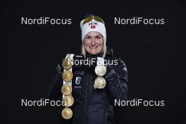 23.02.2020, Antholz, Italy (ITA): Marte Olsbu Roeiseland (NOR) - IBU world championships biathlon, medals, Antholz (ITA). www.nordicfocus.com. © Manzoni/NordicFocus. Every downloaded picture is fee-liable.