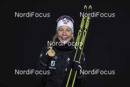 22.02.2020, Antholz, Italy (ITA): Ingrid Landmark Tandrevold (NOR) - IBU world championships biathlon, medals, Antholz (ITA). www.nordicfocus.com. © Manzoni/NordicFocus. Every downloaded picture is fee-liable.
