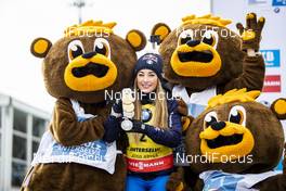 23.02.2020, Antholz, Italy (ITA): Dorothea Wierer (ITA) - IBU world championships biathlon, medals, Antholz (ITA). www.nordicfocus.com. © Modica/NordicFocus. Every downloaded picture is fee-liable.