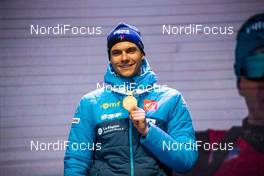 13.02.2020, Antholz, Italy (ITA): Emilien Jacquelin (FRA) - IBU world championships biathlon, medals, Antholz (ITA). www.nordicfocus.com. © Modica/NordicFocus. Every downloaded picture is fee-liable.