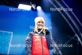 13.02.2020, Antholz, Italy (ITA): Marte Olsbu Roeiseland (NOR) - IBU world championships biathlon, medals, Antholz (ITA). www.nordicfocus.com. © Modica/NordicFocus. Every downloaded picture is fee-liable.