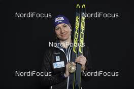 22.02.2020, Antholz, Italy (ITA): Olena Pidhrushna (UKR) - IBU world championships biathlon, medals, Antholz (ITA). www.nordicfocus.com. © Manzoni/NordicFocus. Every downloaded picture is fee-liable.