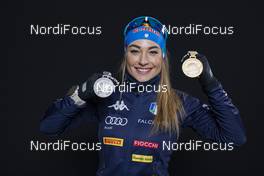 16.02.2020, Antholz, Italy (ITA): Dorothea Wierer (ITA) - IBU World Championships Biathlon, medals, Antholz (ITA). www.nordicfocus.com. © Manzoni/NordicFocus. Every downloaded picture is fee-liable.