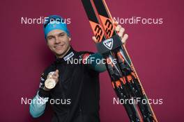 16.02.2020, Antholz, Italy (ITA): Emilien Jacquelin (FRA) - IBU World Championships Biathlon, medals, Antholz (ITA). www.nordicfocus.com. © Manzoni/NordicFocus. Every downloaded picture is fee-liable.