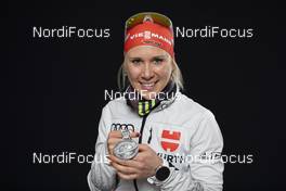 22.02.2020, Antholz, Italy (ITA): Karolin Horchler (GER) - IBU world championships biathlon, medals, Antholz (ITA). www.nordicfocus.com. © Manzoni/NordicFocus. Every downloaded picture is fee-liable.