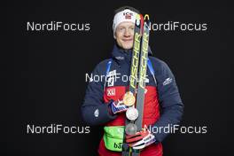 19.02.2020, Antholz, Italy (ITA): Johannes Thingnes Boe (NOR) - IBU World Championships Biathlon, medals, Antholz (ITA). www.nordicfocus.com. © Manzoni/NordicFocus. Every downloaded picture is fee-liable.