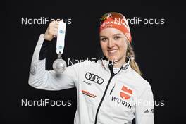 16.02.2020, Antholz, Italy (ITA): Denise Herrmann (GER) - IBU World Championships Biathlon, medals, Antholz (ITA). www.nordicfocus.com. © Manzoni/NordicFocus. Every downloaded picture is fee-liable.