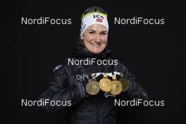 18.02.2020, Antholz, Italy (ITA): Marte Olsbu Roeiseland (NOR) - IBU World Championships Biathlon, medals, Antholz (ITA). www.nordicfocus.com. © Manzoni/NordicFocus. Every downloaded picture is fee-liable.