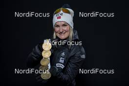 20.02.2020, Antholz, Italy (ITA): Marte Olsbu Roeiseland (NOR) - IBU world championships biathlon, medals, Antholz (ITA). www.nordicfocus.com. © Manzoni/NordicFocus. Every downloaded picture is fee-liable.