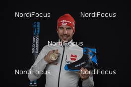 22.02.2020, Antholz, Italy (ITA): Arnd Peiffer (GER) - IBU world championships biathlon, medals, Antholz (ITA). www.nordicfocus.com. © Manzoni/NordicFocus. Every downloaded picture is fee-liable.