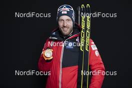 19.02.2020, Antholz, Italy (ITA): Dominik Landertinger (AUT) - IBU World Championships Biathlon, medals, Antholz (ITA). www.nordicfocus.com. © Manzoni/NordicFocus. Every downloaded picture is fee-liable.