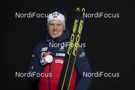 22.02.2020, Antholz, Italy (ITA): Johannes Dale (NOR) - IBU world championships biathlon, medals, Antholz (ITA). www.nordicfocus.com. © Manzoni/NordicFocus. Every downloaded picture is fee-liable.