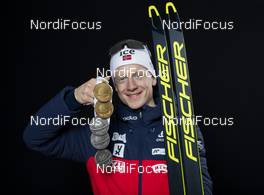 22.02.2020, Antholz, Italy (ITA): Johannes Thingnes Boe (NOR) - IBU world championships biathlon, medals, Antholz (ITA). www.nordicfocus.com. © Manzoni/NordicFocus. Every downloaded picture is fee-liable.
