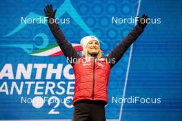 13.02.2020, Antholz, Italy (ITA): Marte Olsbu Roeiseland (NOR) - IBU world championships biathlon, medals, Antholz (ITA). www.nordicfocus.com. © Modica/NordicFocus. Every downloaded picture is fee-liable.