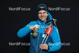 20.02.2020, Antholz, Italy (ITA): Emilien Jacquelin (FRA) - IBU world championships biathlon, medals, Antholz (ITA). www.nordicfocus.com. © Manzoni/NordicFocus. Every downloaded picture is fee-liable.