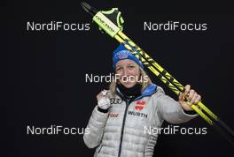 20.02.2020, Antholz, Italy (ITA): Franziska Preuss (GER) - IBU world championships biathlon, medals, Antholz (ITA). www.nordicfocus.com. © Manzoni/NordicFocus. Every downloaded picture is fee-liable.