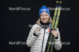 20.02.2020, Antholz, Italy (ITA): Franziska Preuss (GER) - IBU world championships biathlon, medals, Antholz (ITA). www.nordicfocus.com. © Manzoni/NordicFocus. Every downloaded picture is fee-liable.