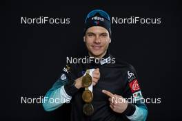 22.02.2020, Antholz, Italy (ITA): Emilien Jacquelin (FRA) - IBU world championships biathlon, medals, Antholz (ITA). www.nordicfocus.com. © Manzoni/NordicFocus. Every downloaded picture is fee-liable.