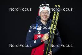 16.02.2020, Antholz, Italy (ITA): Johannes Thingnes Boe (NOR) - IBU World Championships Biathlon, medals, Antholz (ITA). www.nordicfocus.com. © Manzoni/NordicFocus. Every downloaded picture is fee-liable.