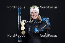 16.02.2020, Antholz, Italy (ITA): Marte Olsbu Roeiseland (NOR) - IBU World Championships Biathlon, medals, Antholz (ITA). www.nordicfocus.com. © Manzoni/NordicFocus. Every downloaded picture is fee-liable.