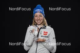22.02.2020, Antholz, Italy (ITA): Franziska Preuss (GER) - IBU world championships biathlon, medals, Antholz (ITA). www.nordicfocus.com. © Manzoni/NordicFocus. Every downloaded picture is fee-liable.