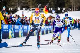 13.02.2020, Antholz, Italy (ITA): Arnd Peiffer (GER) - IBU World Championships Biathlon, relay mixed, Antholz (ITA). www.nordicfocus.com. © Modica/NordicFocus. Every downloaded picture is fee-liable.
