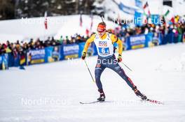 13.02.2020, Antholz, Italy (ITA): Benedikt Doll (GER) - IBU World Championships Biathlon, relay mixed, Antholz (ITA). www.nordicfocus.com. © Modica/NordicFocus. Every downloaded picture is fee-liable.
