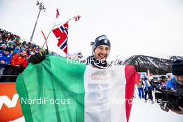 13.02.2020, Antholz, Italy (ITA): Dominik Windisch (ITA) - IBU World Championships Biathlon, relay mixed, Antholz (ITA). www.nordicfocus.com. © Modica/NordicFocus. Every downloaded picture is fee-liable.