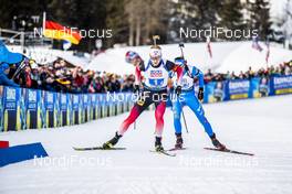 13.02.2020, Antholz, Italy (ITA): Johannes Thingnes Boe (NOR) - IBU World Championships Biathlon, relay mixed, Antholz (ITA). www.nordicfocus.com. © Modica/NordicFocus. Every downloaded picture is fee-liable.