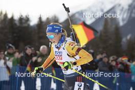 13.02.2020, Antholz, Italy (ITA): Franziska Preuss (GER) - IBU World Championships Biathlon, relay mixed, Antholz (ITA). www.nordicfocus.com. © Manzoni/NordicFocus. Every downloaded picture is fee-liable.