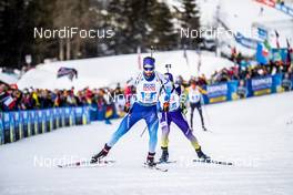 13.02.2020, Antholz, Italy (ITA): Serafin Wiestner (SUI) - IBU World Championships Biathlon, relay mixed, Antholz (ITA). www.nordicfocus.com. © Modica/NordicFocus. Every downloaded picture is fee-liable.
