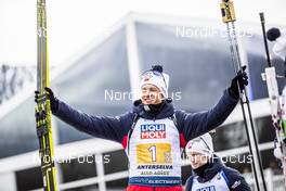 13.02.2020, Antholz, Italy (ITA): Tarjei Boe (NOR) - IBU World Championships Biathlon, relay mixed, Antholz (ITA). www.nordicfocus.com. © Modica/NordicFocus. Every downloaded picture is fee-liable.
