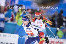 13.02.2020, Antholz, Italy (ITA): Selina Gasparin (SUI) - IBU World Championships Biathlon, relay mixed, Antholz (ITA). www.nordicfocus.com. © Manzoni/NordicFocus. Every downloaded picture is fee-liable.