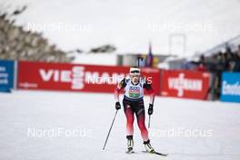 13.02.2020, Antholz, Italy (ITA): Tiril Eckhoff (NOR) - IBU World Championships Biathlon, relay mixed, Antholz (ITA). www.nordicfocus.com. © Manzoni/NordicFocus. Every downloaded picture is fee-liable.