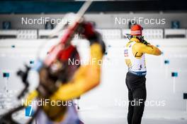13.02.2020, Antholz, Italy (ITA): Arnd Peiffer (GER) - IBU World Championships Biathlon, relay mixed, Antholz (ITA). www.nordicfocus.com. © Modica/NordicFocus. Every downloaded picture is fee-liable.