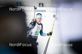 13.02.2020, Antholz, Italy (ITA): Justine Braisaz (FRA) - IBU World Championships Biathlon, relay mixed, Antholz (ITA). www.nordicfocus.com. © Modica/NordicFocus. Every downloaded picture is fee-liable.
