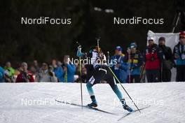 13.02.2020, Antholz, Italy (ITA): Julia Simon (FRA) - IBU World Championships Biathlon, relay mixed, Antholz (ITA). www.nordicfocus.com. © Manzoni/NordicFocus. Every downloaded picture is fee-liable.