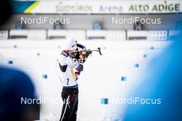13.02.2020, Antholz, Italy (ITA): Felix Leitner (AUT) - IBU World Championships Biathlon, relay mixed, Antholz (ITA). www.nordicfocus.com. © Modica/NordicFocus. Every downloaded picture is fee-liable.