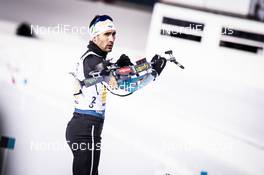 13.02.2020, Antholz, Italy (ITA): Martin Fourcade (FRA) - IBU World Championships Biathlon, relay mixed, Antholz (ITA). www.nordicfocus.com. © Modica/NordicFocus. Every downloaded picture is fee-liable.