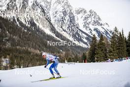 13.02.2020, Antholz, Italy (ITA): Mari Eder (FIN) - IBU World Championships Biathlon, relay mixed, Antholz (ITA). www.nordicfocus.com. © Modica/NordicFocus. Every downloaded picture is fee-liable.