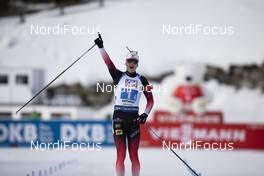 13.02.2020, Antholz, Italy (ITA): Johannes Thingnes Boe (NOR) - IBU World Championships Biathlon, relay mixed, Antholz (ITA). www.nordicfocus.com. © Manzoni/NordicFocus. Every downloaded picture is fee-liable.