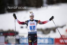 13.02.2020, Antholz, Italy (ITA): Johannes Thingnes Boe (NOR) - IBU World Championships Biathlon, relay mixed, Antholz (ITA). www.nordicfocus.com. © Manzoni/NordicFocus. Every downloaded picture is fee-liable.