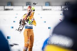 13.02.2020, Antholz, Italy (ITA): Denise Herrmann (GER) - IBU World Championships Biathlon, relay mixed, Antholz (ITA). www.nordicfocus.com. © Modica/NordicFocus. Every downloaded picture is fee-liable.