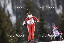13.02.2020, Antholz, Italy (ITA): Emily Dickson (CAN) - IBU World Championships Biathlon, relay mixed, Antholz (ITA). www.nordicfocus.com. © Manzoni/NordicFocus. Every downloaded picture is fee-liable.